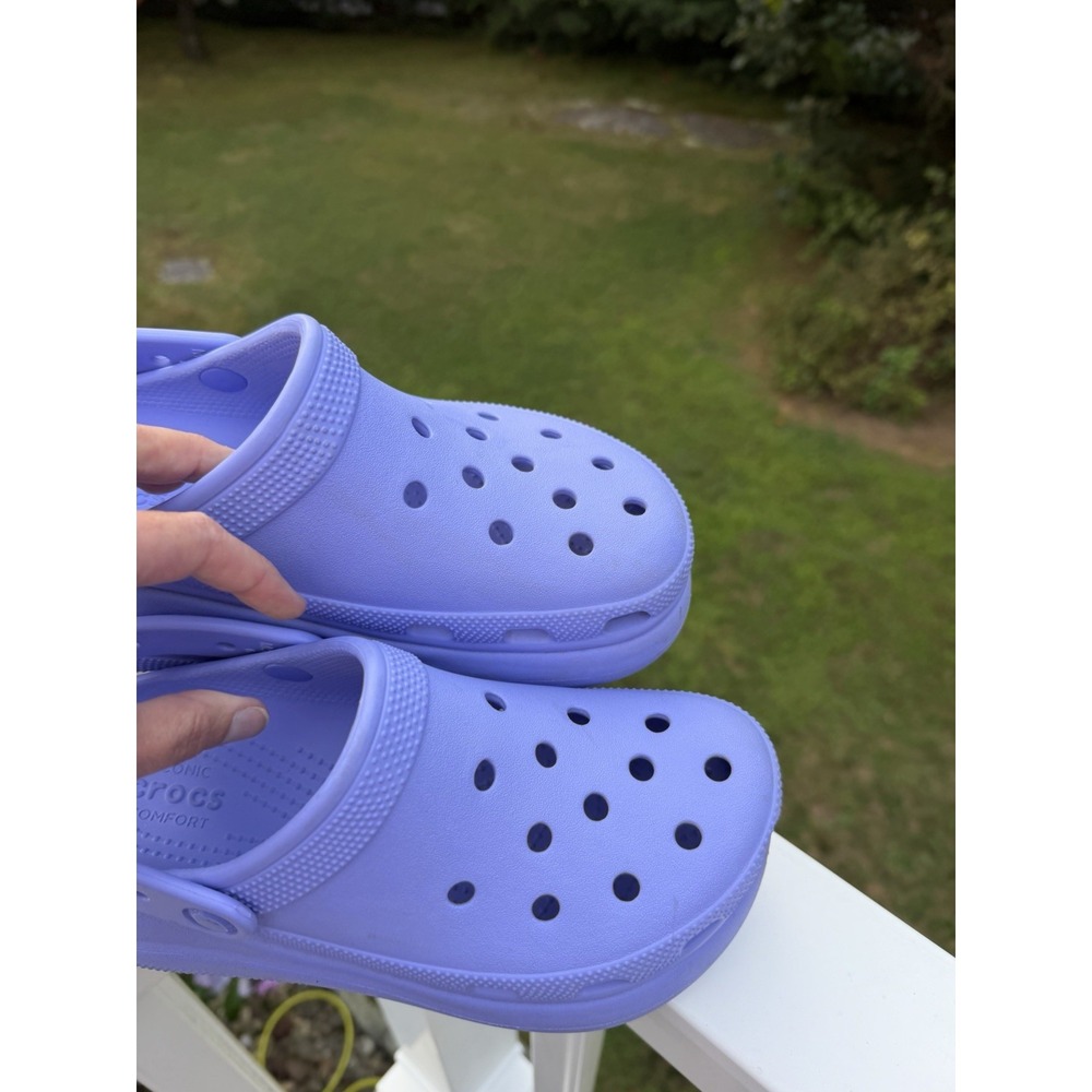 CROCS Lilac Comfort Foam Clogs for Women - Picture 2 of 7